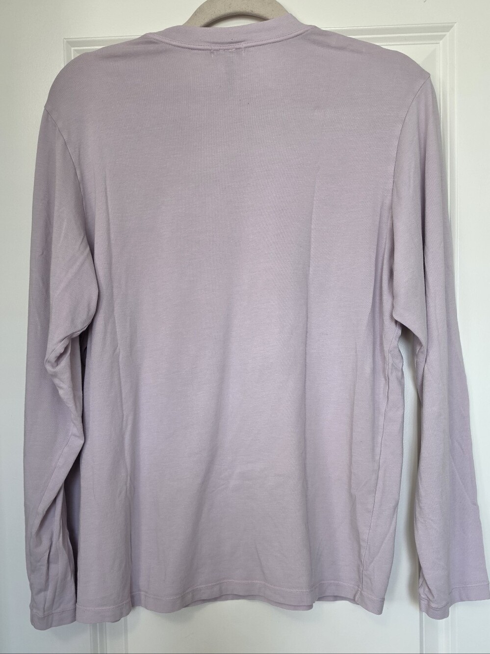 SKIMS Boyfriend Collection Long Sleeve T-Shirt Women’s XS Soft Pink - Picture 3 of 5